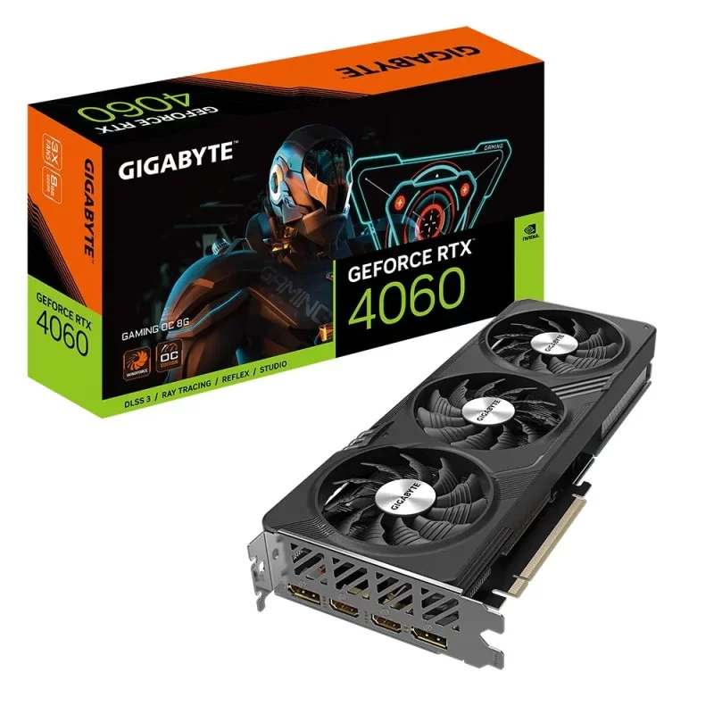 GPU Gigabyte Gaming OC V2 RTX 4060 GAMING OC - 8GB GDDR6 1 Gigabyte 4060 GPU Gigabyte Gaming OC V2 RTX 4060 GAMING OC - 8GB GDDR6