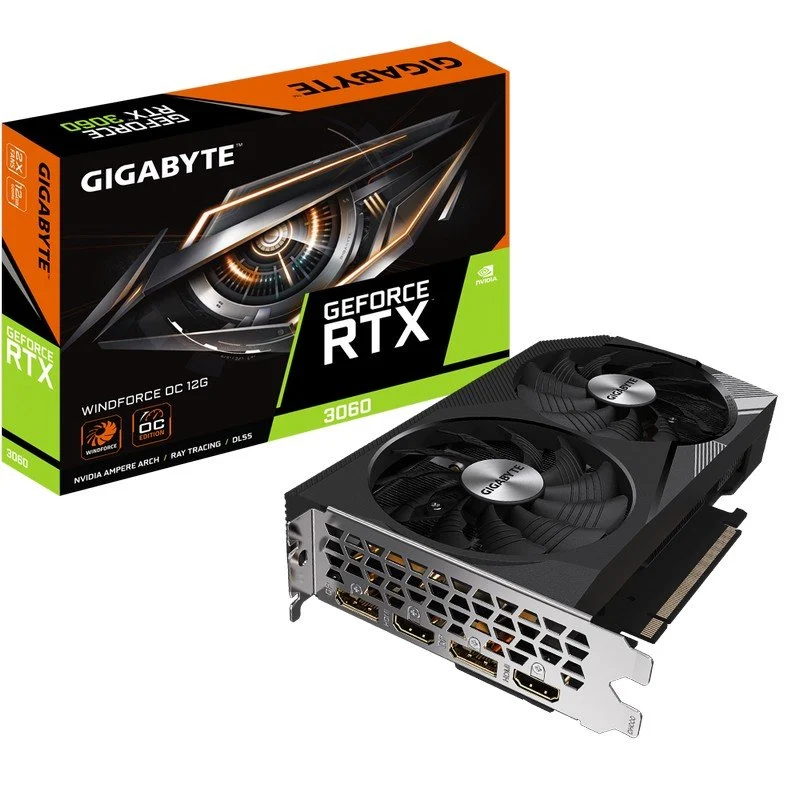 GPU Gigabyte Windforce OC - 12GB GDDR6, DLSS3.5, RayTracing ...