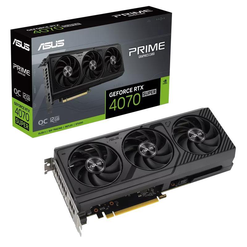 GPU ASUS Prime GeForce RTX 4070 SUPER – 12GB GDDR6X, DLSS 3, RayTracing, Reflex (copia) 1 asus prime rtx 4070 super GPU ASUS Prime GeForce RTX 4070 SUPER – 12GB GDDR6X, DLSS 3, RayTracing, Reflex (copia)