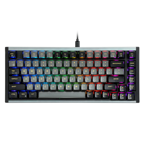 Teclado mecánico Hexgears i2 – 75%, Kahil Box Switches, RGB, Hotswappable