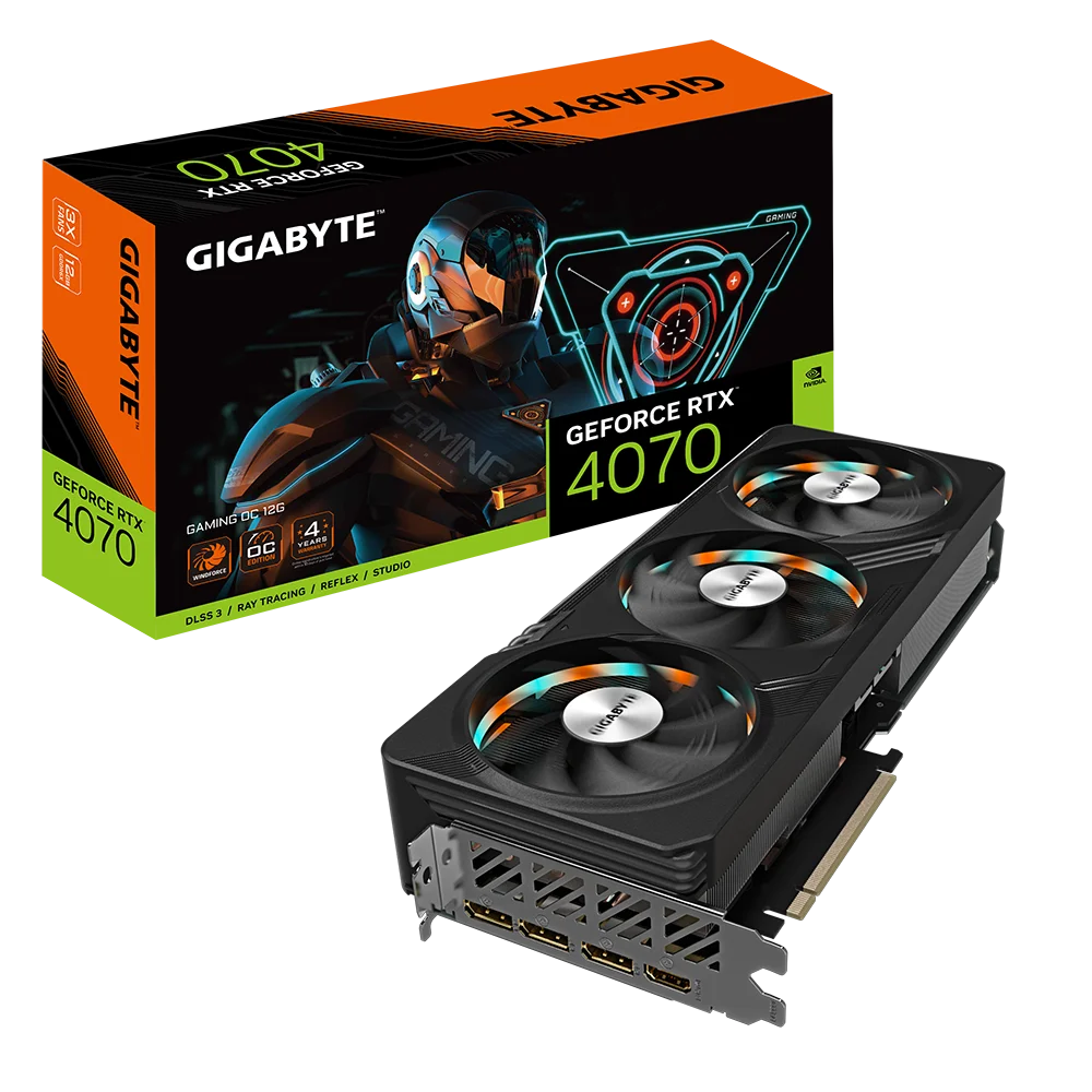 GPU Gigabyte GeForce RTX 4070 GAMING OC - 12GB GDDR6X 1 image 2024 05 22 003806653 GPU Gigabyte GeForce RTX 4070 GAMING OC - 12GB GDDR6X