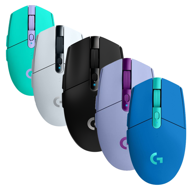 Mouse Logitech G305 Lightspeed – Wireless 2.4Gz/BT, 12KDPI, Sensor Hero, 6 Botones Programables, 99g