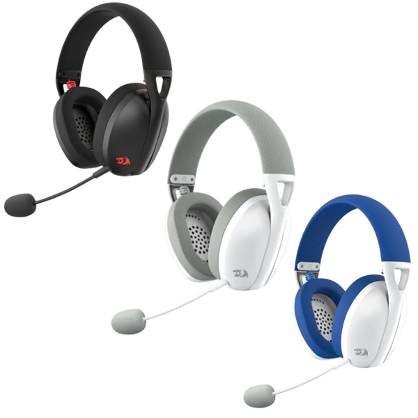Headset Redragon Ire Pro H848 – Wireless 2.4Gz/BT, 7.1, Compatible con PC, PS5,PS4