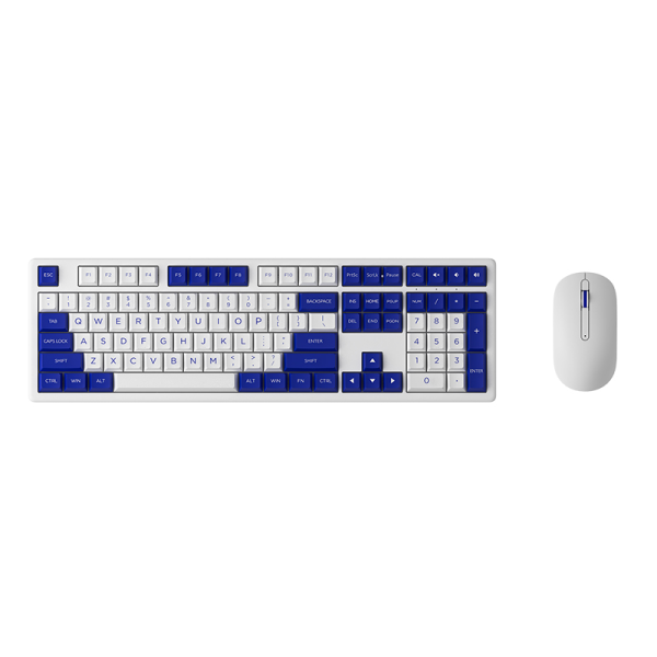 Combo de Teclado y Mouse Akko – Wireless 2.4Gz/BT 5.0