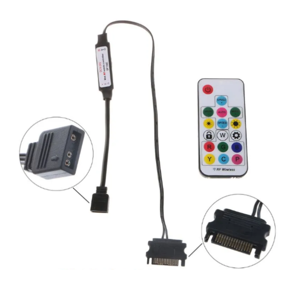 Controlador SATA RGB – 5V