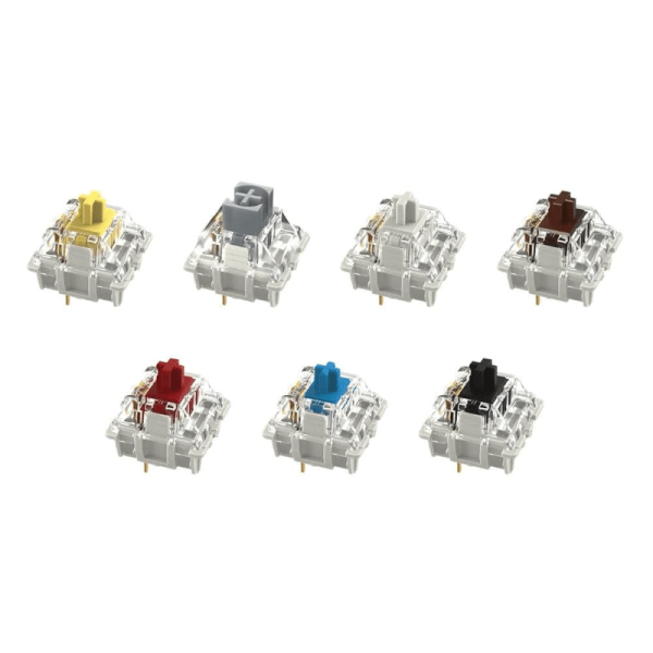 Gateron G Pro - Switches para Teclados Mecanicos, 3 pines, prelubricado