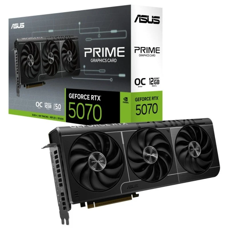 GPU Asus Prime RTX 5070 OC - 12GB GDDR7, DLSS4, RayTracing, Reflex 2 1 image 2025 03 08 013643726 GPU Asus Prime RTX 5070 OC - 12GB GDDR7, DLSS4, RayTracing, Reflex 2