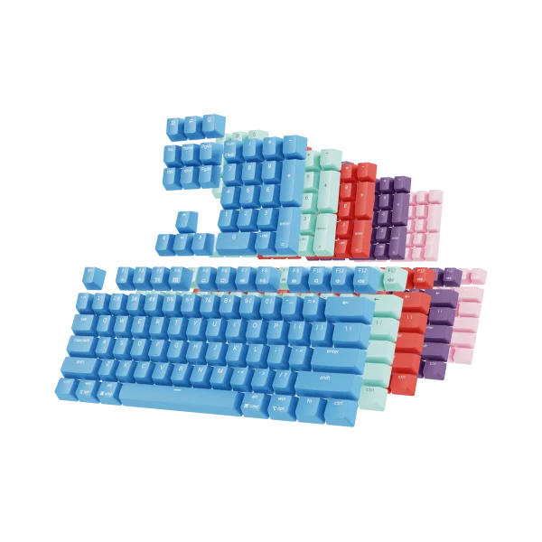 Pwnage Set de Keycaps Dobleshot PBT retroilumado