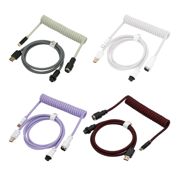 EPOMAKER Mix PRO – Cable Aviator para Teclado Mecánico USB-C a USB-A