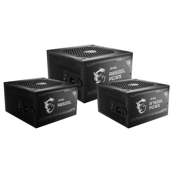 Power Supply Msi MAG GL Series – 80+ GOLD, Pcie 5.0, Full Modular