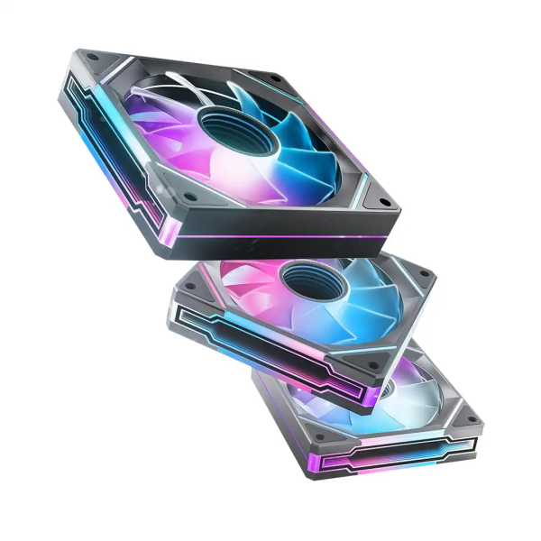 Abanicos Asiahorse AsiaHorse AMICI-5GT RGB – Fan 120mm, RGB, Infinity type