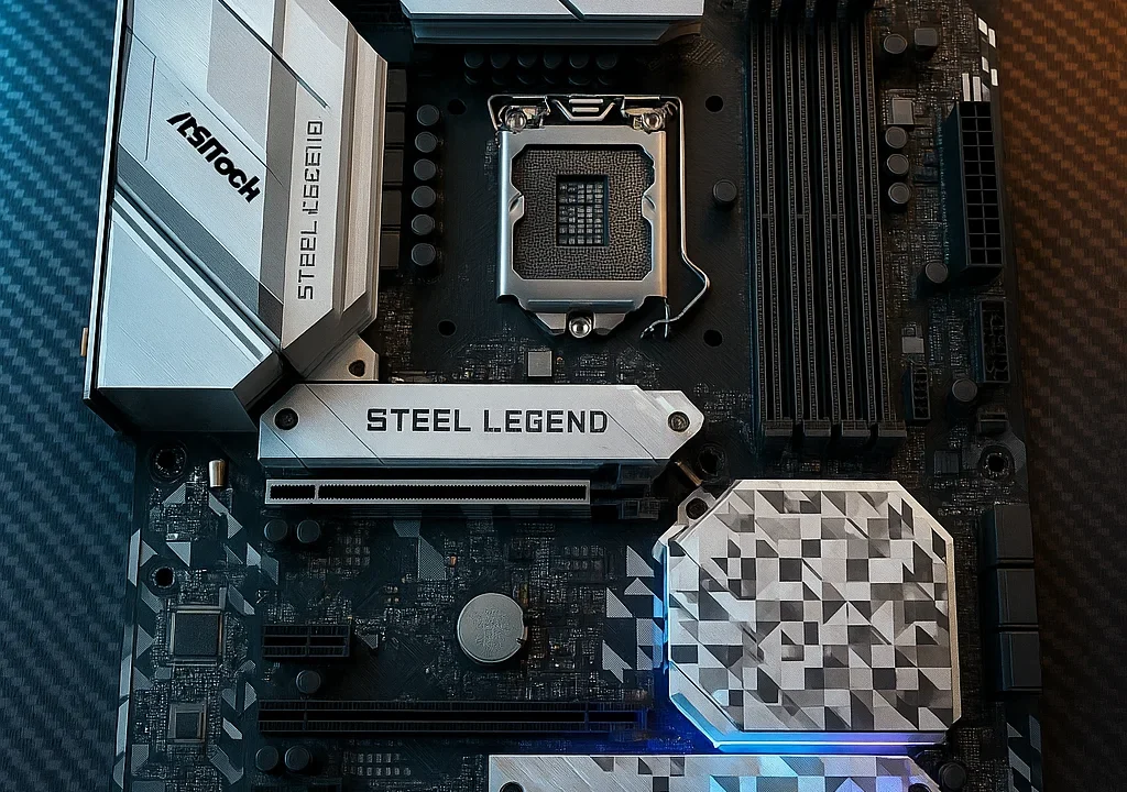 ASRock H670 Steel Legend – LGA 1700, DDR4: La base sólida para tu PC Intel de alto rendimiento 3 ASRock H670 Steel Legend – LGA 1700 ASRock H670 Steel Legend – LGA 1700