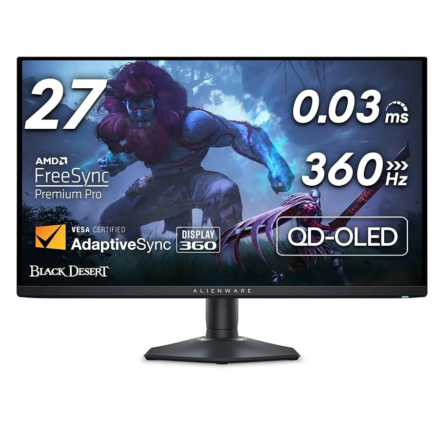 Monitor Alienware AW2725DF – 27″ Quantom-Dot WQHD OLED (2560 x 1440), 360Hz, 0.03MS, MD FreeSync Premium Pro 1 image 2025 07 17 124854595 Monitor Alienware AW2725DF – 27″ Quantom-Dot WQHD OLED (2560 x 1440), 360Hz, 0.03MS, MD FreeSync Premium Pro