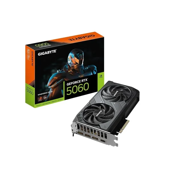 GPU Gigabyte Gaming OC RTX 5060 - 8GB GDDR7, DLSS4, RayTracing, Reflex 2
