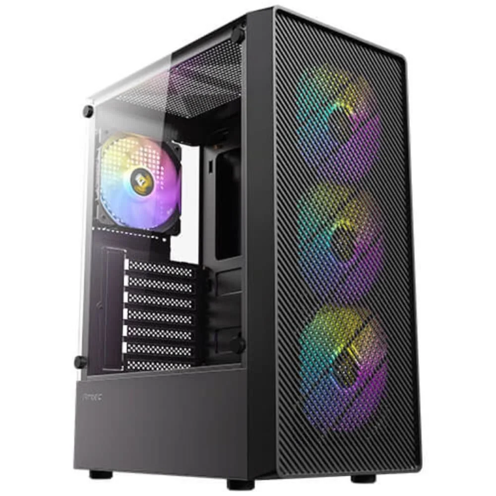 Case Antec AX26 Elite – Case ATX, 4 Fan Auto RGB 1 Case Antec AX26 RGB ElIte Negro Case Antec AX26 Elite – Case ATX, 4 Fan Auto RGB