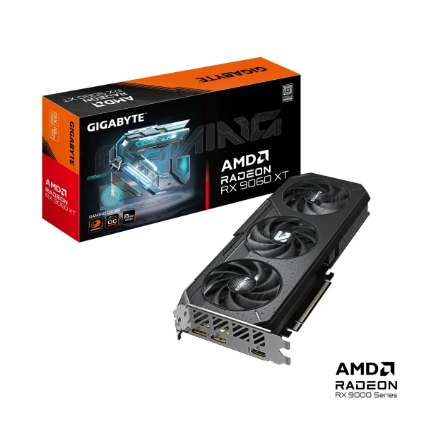 GPU GIGABYTE RX 9060 XT Gaming OC – 8GB GDDR6, PCIe 5.0