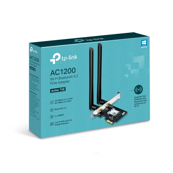 Adaptador PCIE Wireless/Bluetooth TP-Link AC1200