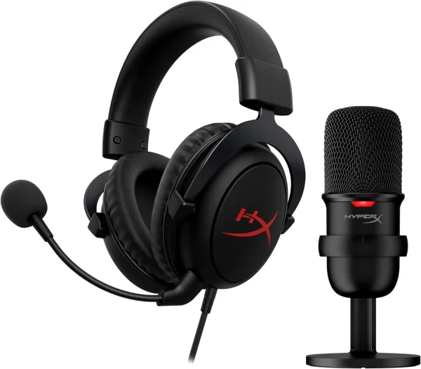 Combo Streamer Starter Pack – Micrófono SoloCast + Cloud Core