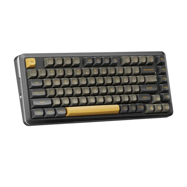 Teclado mecánico Redragon Barricade PRO - 75%, Wireless 2.4G/BT, Redragon Switches Pre-Lubed, Hotswappable, RGB
