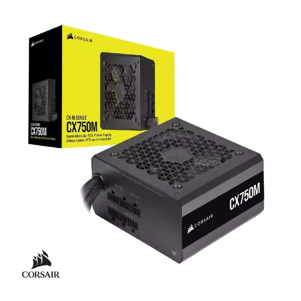 Power Supply Corsair CX – 80+ Bronce, Semi Modular