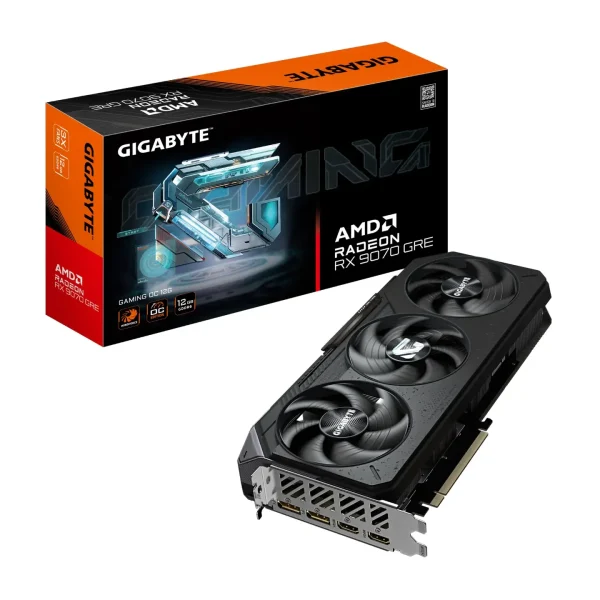 GPU GIGABYTE RX 9070 GRE Gaming OC –12GB GDDR6, PCIe 5.0