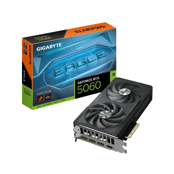 GPU Gigabyte Eagle RTX 5060 - 8GB GDDR7, DLSS4, RayTracing, Reflex 2
