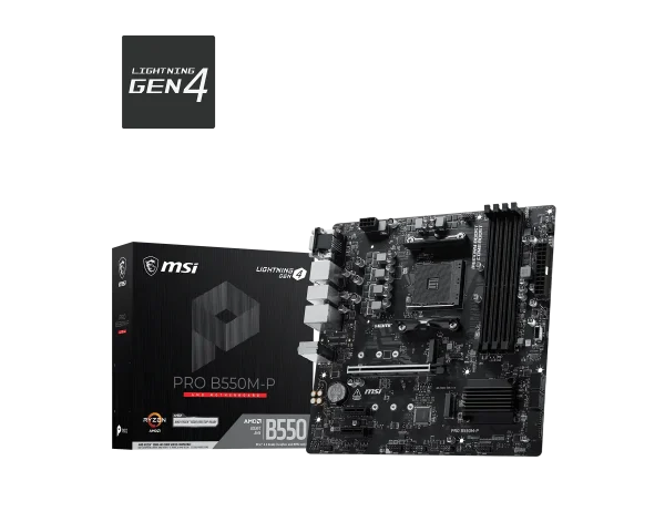 Motherboard MSI B550M-P Pro Series – AM4, DDR4