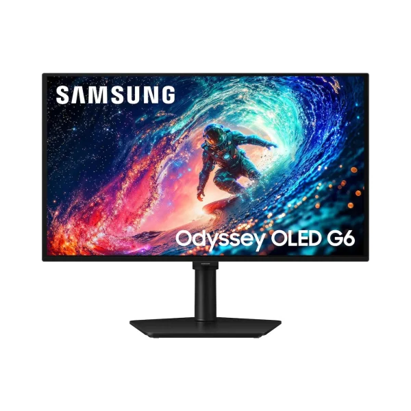 Monitor Samsung Odyssey OLED G6 (G61SH) – 27″ QHD (2560 x 1440), Panel QD-OLED, 240Hz, 0.03MS, AMD FreeSync Premium Pro